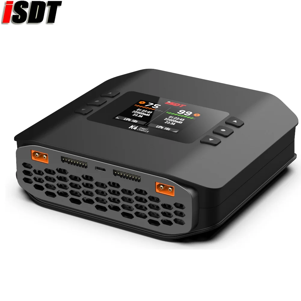 Isdt K4 Dual Lipo Charger - شاحن بطاريات مزدوج ISDT K4 بقدرة