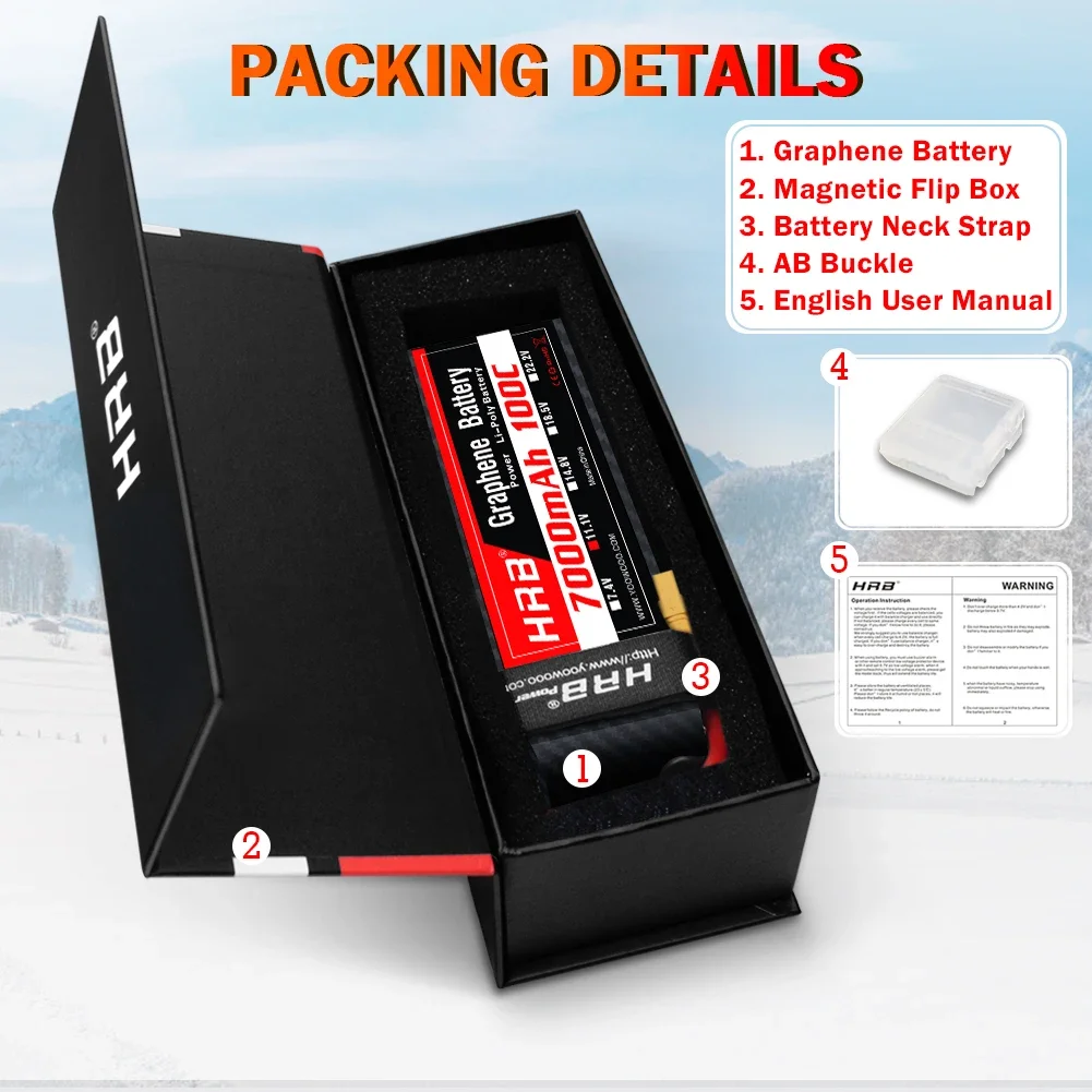 بطارية جرافين 2S 3S 4S 6S RC ي - مراجعة 4S Lipo Battery 14.8V 6000Mah وسعره