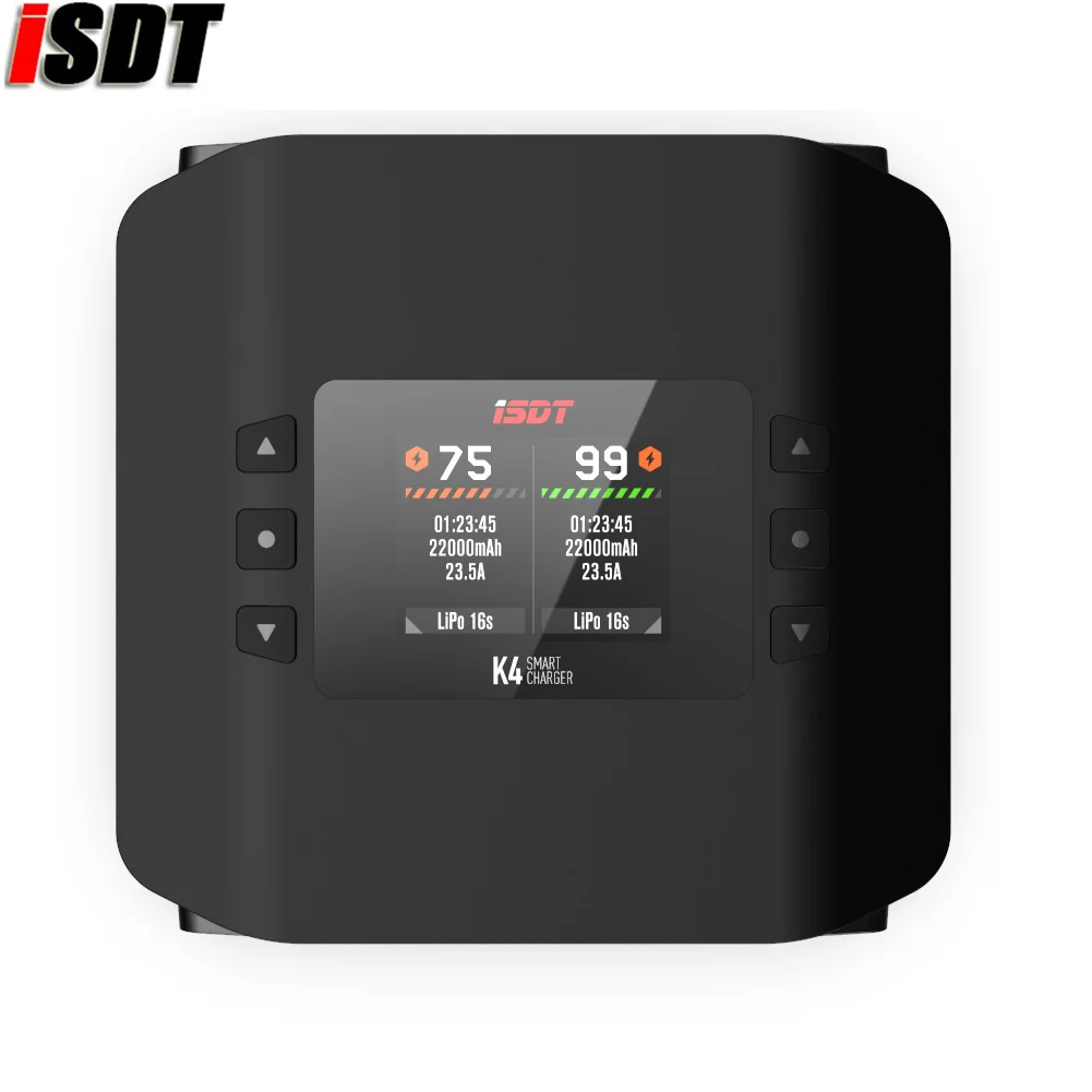 شاحن بطاريات مزدوج ISDT K4 بقد - مراجعة Isdt K4 Dual Lipo Charger وسعره
