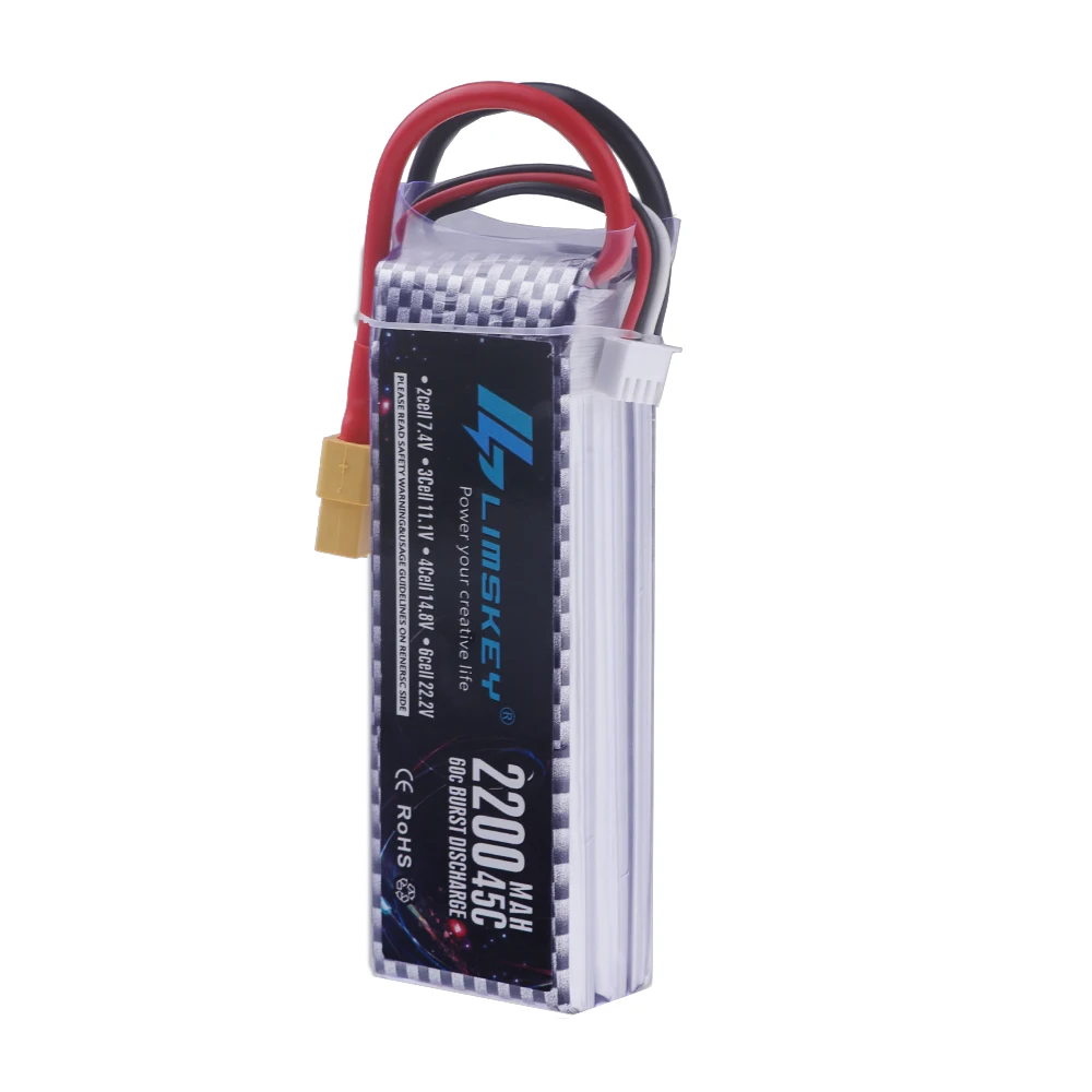بطارية ليبو 2S 3S 4S 6S 1500ma - مراجعة 4S Lipo Battery 14.8V 6000Mah وسعره