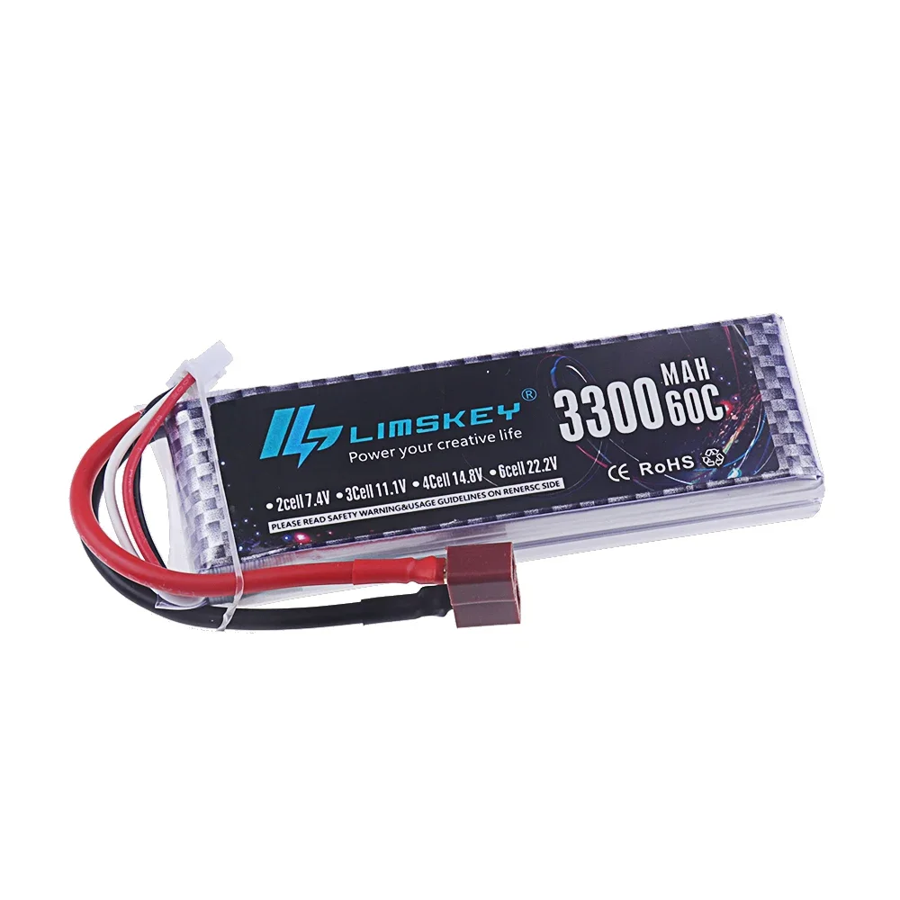بطارية ليبو 2S 3S 4S 6S 1500ma - مراجعة 4S Lipo Battery 14.8V 6000Mah وسعره