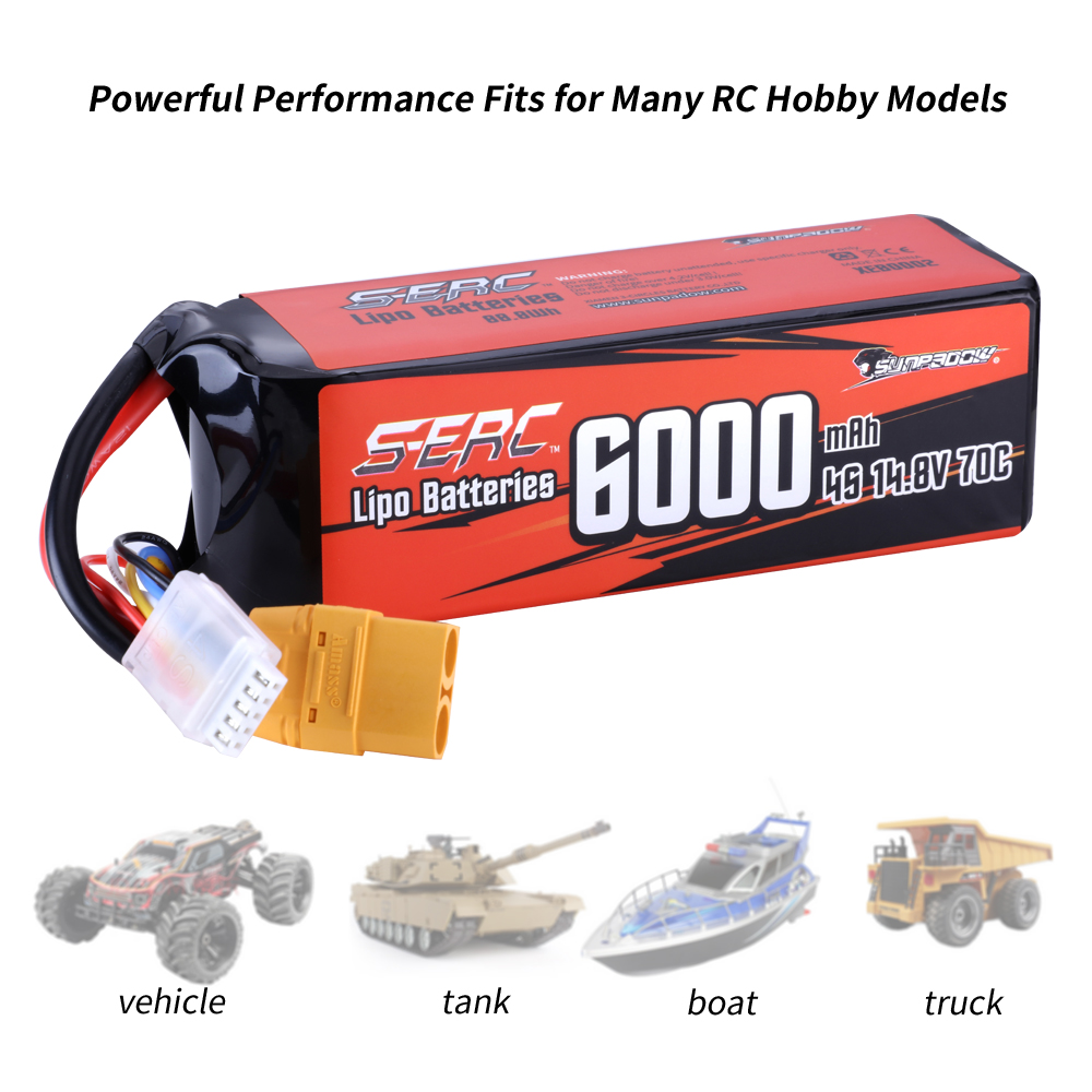 بطارية ليبو ، من من من من من ن - مراجعة 4S Lipo Battery 14.8V 6000Mah وسعره